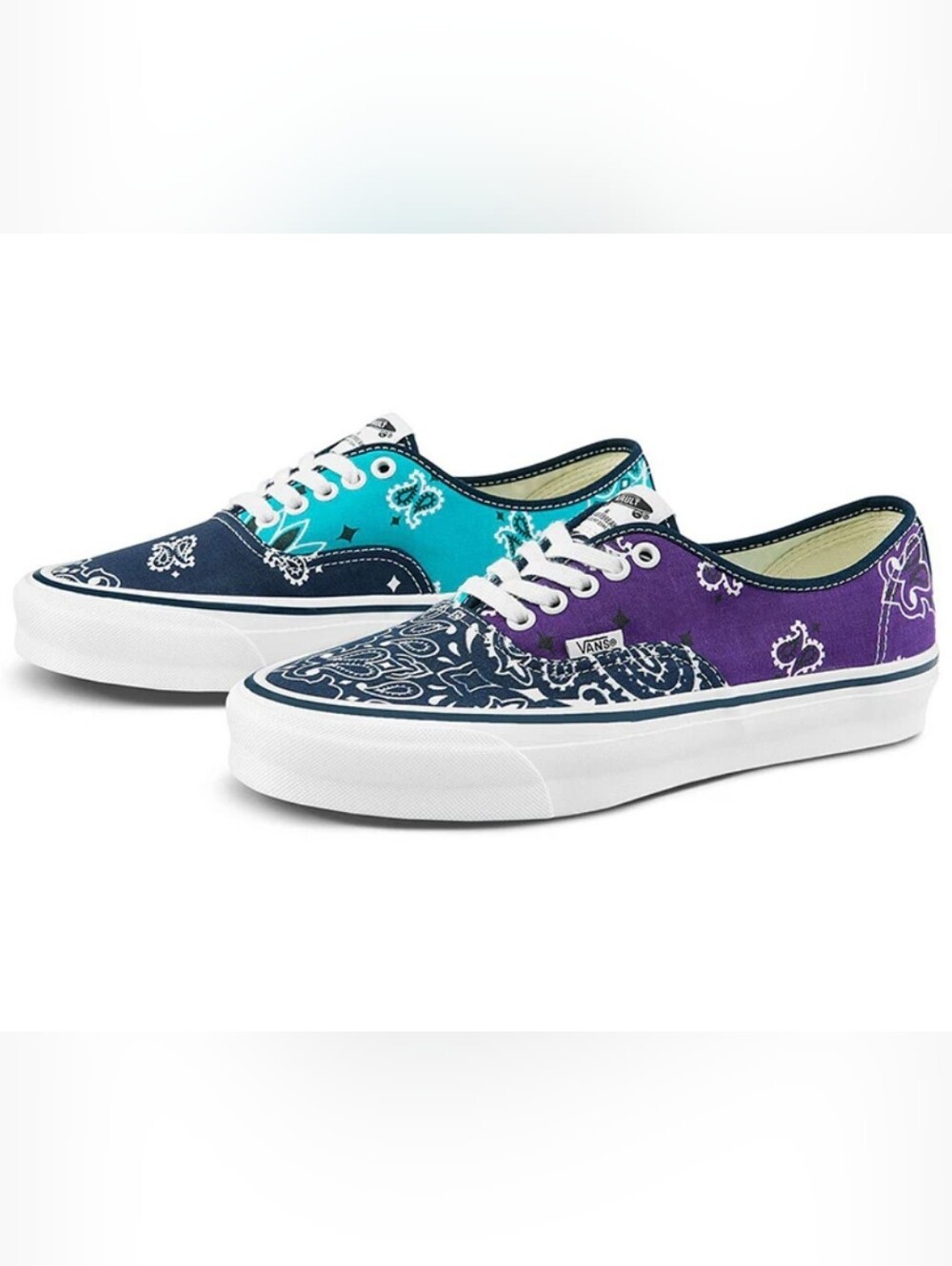 Vans X Bedwin & The Heartbreakers Vault OG LX Bandana Sneaker, Men 9, W 10.5 EUC